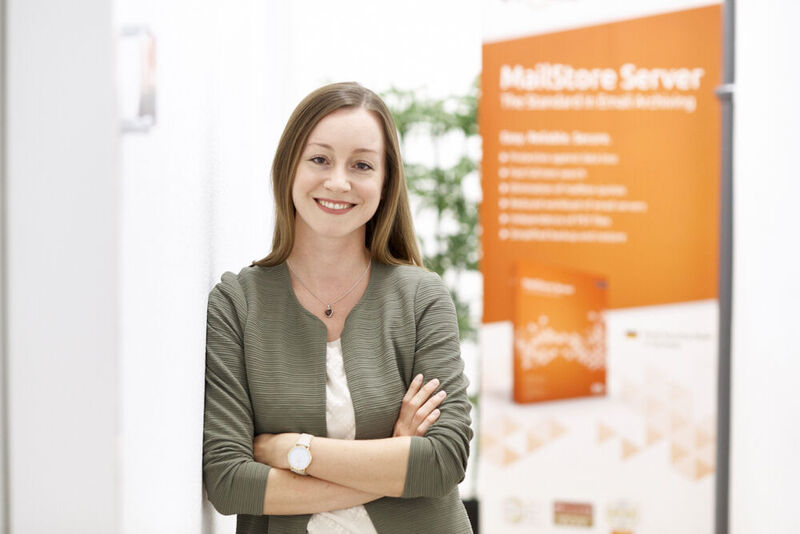 Kristina Waldhecker, Manager, Product Marketing bei MailStore Software GmbH.