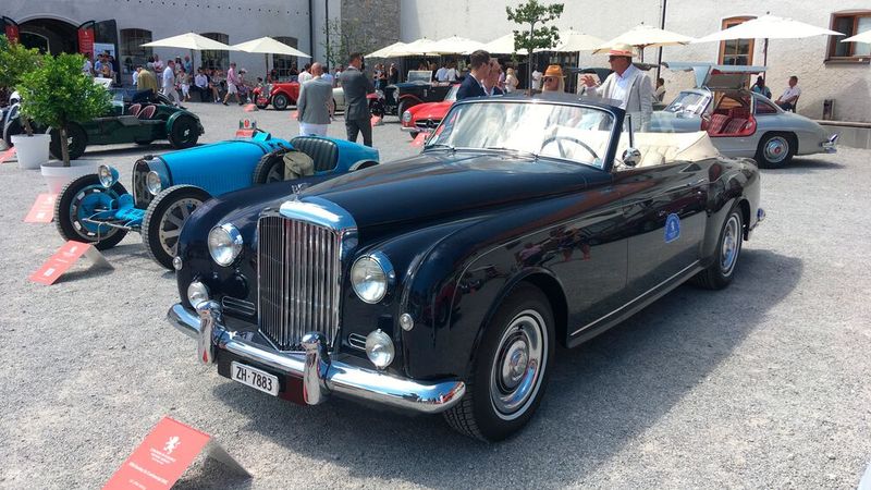Vom Bentley S1 Continental DHC wurden in den Jahren 1955 bis 1959 exakt 431 Exemplare produziert, davon nur 31 mit Linkslenkung. (Bild: Diehl – VCG)