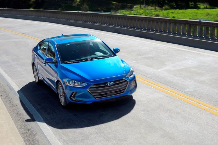 Knapp dahinter landete der Hyundai Elantra mit 746.924 verkauften Einheiten. (Foto: Hyundai)