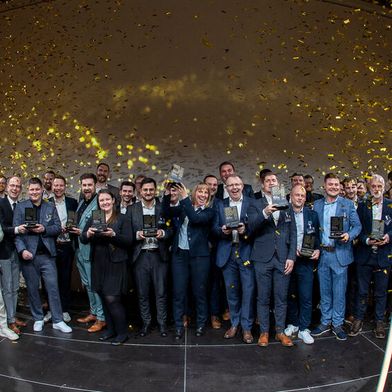 Die Gewinner des Best of Industry Award 2025. (Bild: VCG/Sebastian Human)