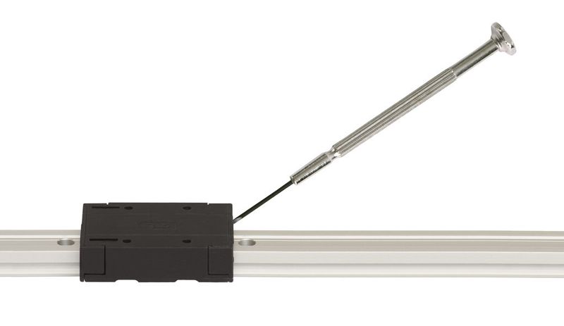 Der neue Miniaturschlitten kann alternativ zu den Standardschlitten der Baureihe Drylin TW-04-12 bestellt werden. (Bild: Igus)
