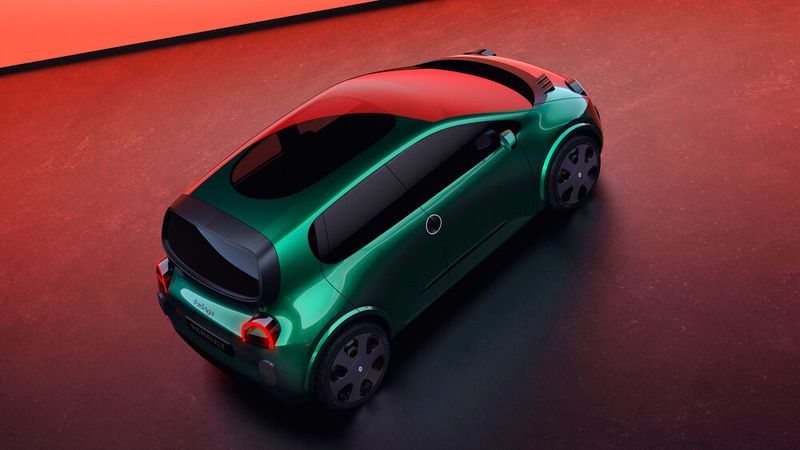 Das feste Glasdach bringt viel Licht ins Auto und ist eine Hommage an das Faltdach des Stammvaters. (Bild: Renault)