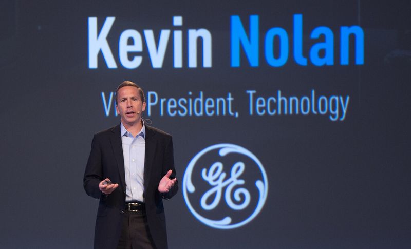 Kevin Nolan, Vice President Technology von GE Appliabce, erzählt von der Wiedergeburt der Hausgeräte-Produktion in den USA. (PTC)