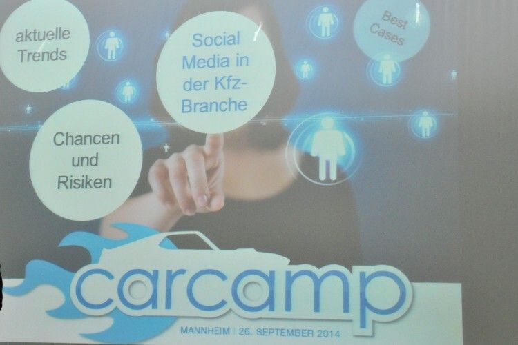 Social Media in der Kfz-Branche hieß das Thema des Mannheimer Carcamps. (Foto: Büttner)