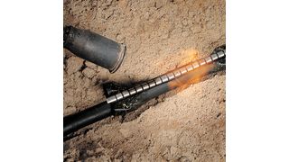 Die Kabelreperaturmanschette sorgt für die schnelle, dauerhafte und arbeitssparende Reparatur von beschädigten Kabelmänteln. (Bild: HellermannTyton)