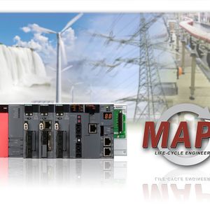In Prozess-Anwendungen, bei denen Steuerungen von Mitsubishi Electric gemeinsam mit SCADA-Lösungen des südafrikanischen Marktführers Adroit Technologies zur Anwendung kommen, liefert MAPS einen strukturierten Ansatz zum Life-Cycle Engineering. 