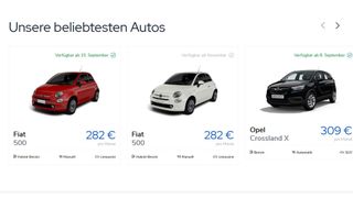 Finn Auto hat mit seinem Abo-Angebot ambitionierte Ziele. (Bild: Screenshot Finn.Auto)