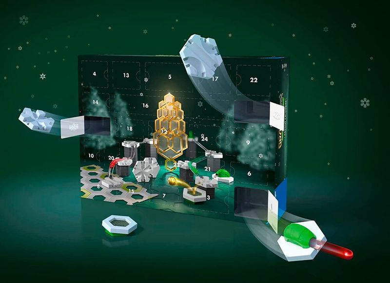 Der Adventskalender eignet sich ideal für Gravitrax-Anfänger. (Bild: Ravensburger / gefunden auf amazon.de)
