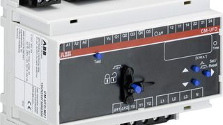 Das Netzeinspeiseüberwachungssrelais CM-UFD.M21 überwacht Spannung und Frequenz in Drehstromnetzen. (Bild: ABB Stotz-Kontakt)