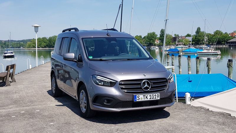 Die Pkw-Version des Mercedes Citan heißt jetzt T-Klasse. (Bild: Autoren-Union Mobilität/Frank Wald)