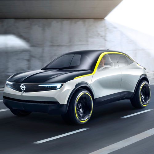 Die SUV-Studie GT X Experimental gbit Aussicht auf die Designelemente künftiger Opel-Modelle.(Bild:  PSA)