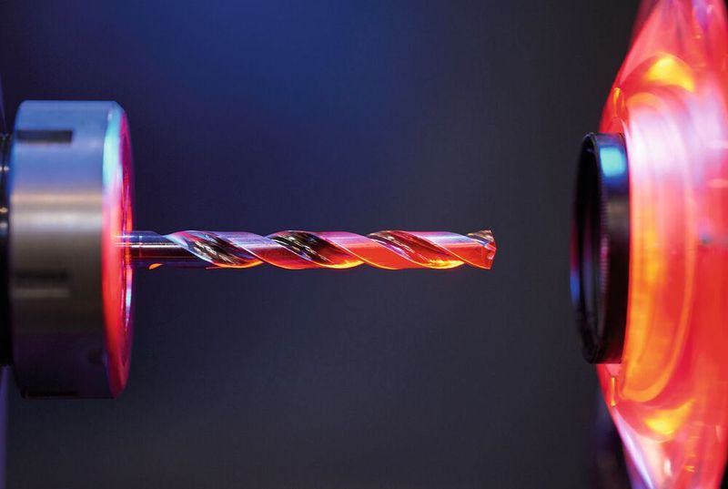 Die neue Titanbohrerserie Crazy Drill Cool Titanium ermöglicht effizientes Zerspanen von Titanlegierungen und Reintitan. Das wurde mit dem zweiten Platz beim exklusiven MEM-Industriepreis der Schweiz für die beste Innovation 2022 belohnt. (Bild: Mikron Tool)