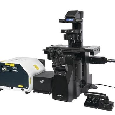 Dias IXplore IX85 Mikroskop SpinSR erweitert Forschungsmöglichkeiten mit modernsten Technologien zur Darstellung schneller dynamischer Abläufe in Zellen. (Bild: Evident)