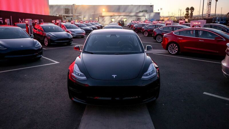 Platz 1 bei den Elektroautos im März 2022: Tesla Model 3, 5.516 Neuzulassungen (Tesla)