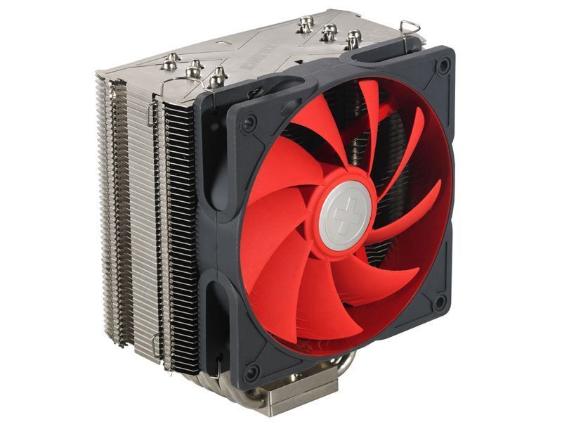 Der CPU-Kühler M606 von Xilence wird serienmäßig mit einem 120-Millimeter-2CF-Lüfter und verschiedene Socket-Halterungen für Intel- und AMD-CPUs ausgeliefert. (Archiv: Vogel Business Media)