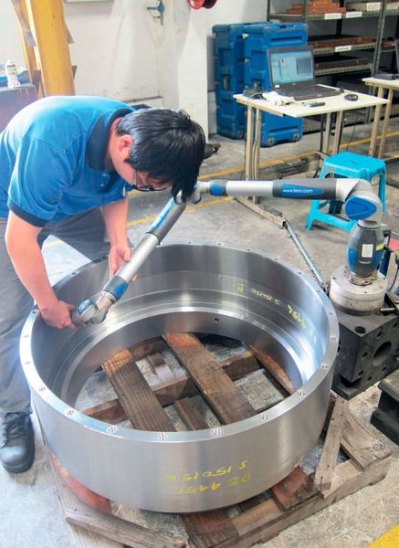 Oil & gas components manufacturer gains GD&T capabilities with FARO. (FARO Singapore)