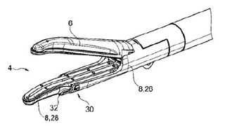 Chirurgisches Instrument mit Maulteil (Bild: Aesculap/DPMA)