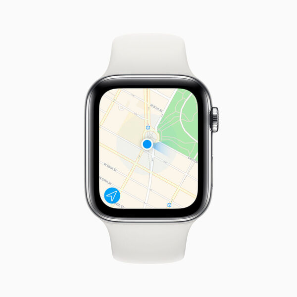 Mit der aktualisierten Karten-App sehen die Benutzer, in welche Richtung sie gerade schauen.  (Apple)