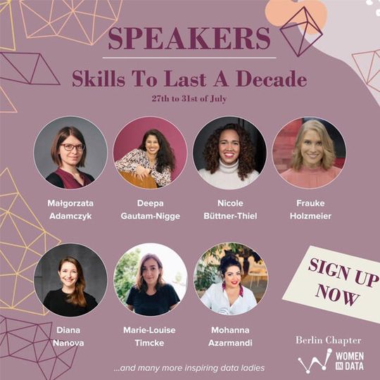 Ende Juli findet das virtuelle Symposium von Women in Data statt.(Bild:  Women in Data)