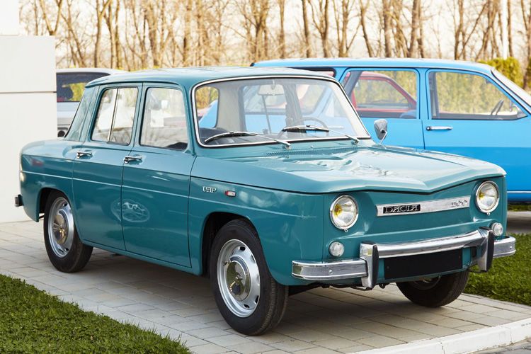 Der Dacia 1100 von 1968 war ein Lizenzbau des Renault 8. (Bild: Dacia)