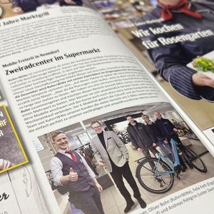 Netter Nebeneffekt: Auch das Edeka-Magazin berichtet über den Pop-up-Store. (Bild:  Kuhn+Witte)