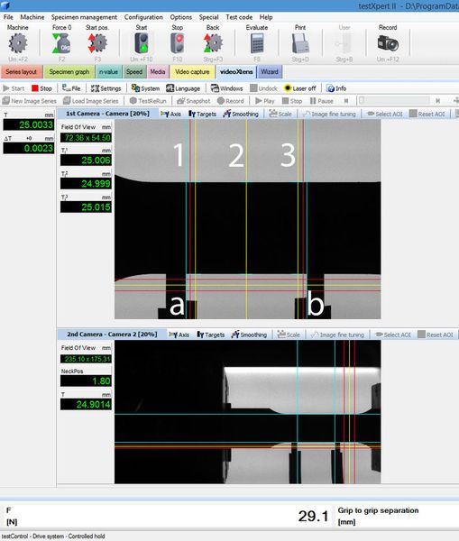 Mit der Prüfsoftware Test Xpert II wird die Prüfung komfortabel gesteuert. (Bild: Zwick)