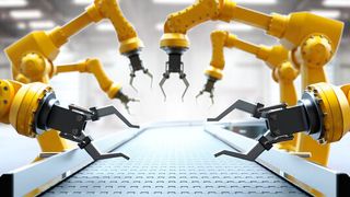 Je größer ein Unternehmen, so das Statistische Bundesamt, desto wahrscheinlicher sind Roboter im Einsatz. (Bild: © Thomas Söllner - stock.adobe.com)