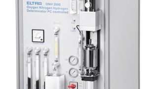 Die Eltra ONH-Serie bestimmt die Elemente Sauerstoff, Stickstoff und Wasserstoff in anorganischen Proben. (Bild: Eltra)