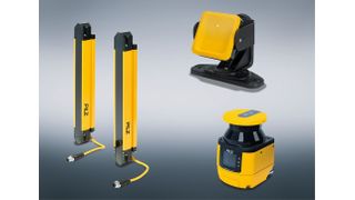 Wenn Personen häufig in einen Gefahrenbereich eintreten müssen oder Material zugeführt werden muss, sind optische Schutzeinrichtungen wie Lichtgitter und Laserscanner oder auch sichere Radarsysteme je nach Anwendungssituation einsetzbar. (Pilz)