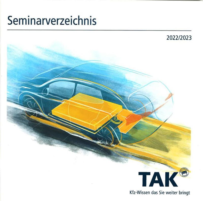 Die TAK hat ihr Seminarverzeichnis 2022/23 veröffentlicht.