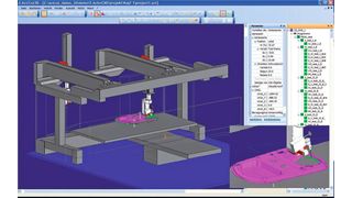 Ein Beispiel aus dem umfangreichen Alma-Angebot ist die Software für die Programmierung von Schneidmaschinen und Schneidrobotern – Act/Cut 3d. Bild: Alma (Archiv: Vogel Business Media)