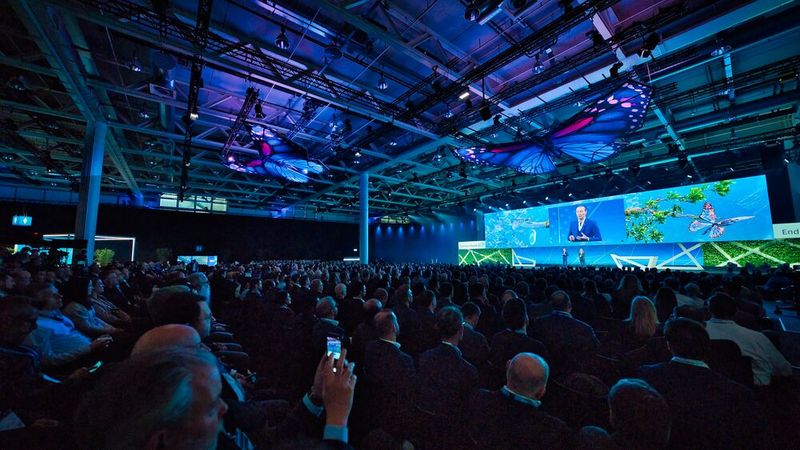 Das Endress+Hauser Global Forum 2026 versammelte in der Messe Basel rund 2000 internationale Entscheidungsträger und Experten der Prozessindustrie.  (Bild:  Marc Gilgen / E+H)