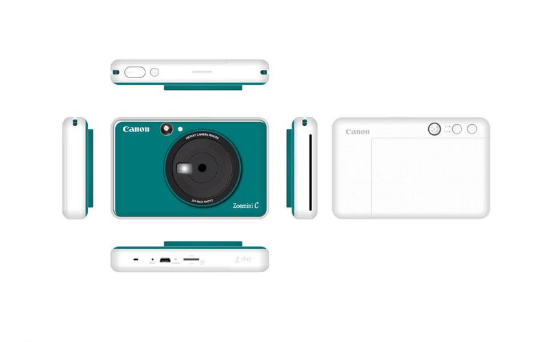 Der Zoemini C besitzt eine 5 Megapixel-Kamera sowie einen Micro-SD-Kartensteckplatz. (Canon)