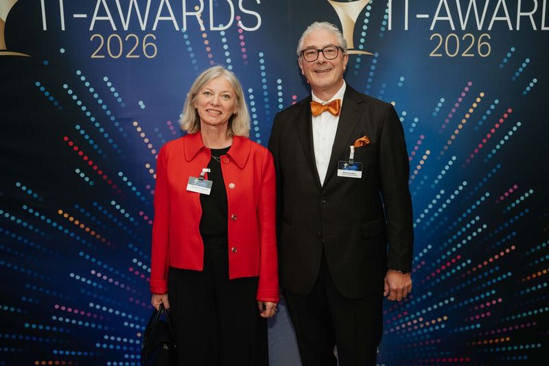 Daniela und Nikola Karandjulov (Hewlett Packard Enterprise). (Bild: Manuel Emme Fotografie)