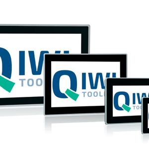 Die neue Web Panel Serie für die Geräte- und Maschinenvisualisierung sowie der Gebäudeautomation hat erstmals auf der Sindex 2023 präsentiert. (Bild:  Kontron)