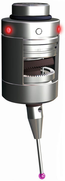 Blum's TC76-Digilog also operates using the patented, face-geared shark360 measuring mechanism. (Source: Blum)
