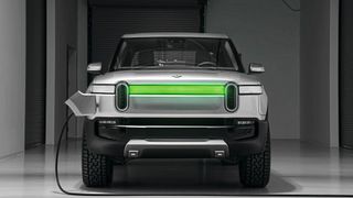 Beim Akku-Pack soll  zwischen drei Varianten gewählt werden können, die Kapazitäten zwischen 105 kWh und 180 kWh bieten. (Bild: Rivian)