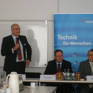 Richard Clemens, Sprecher des VDMA-Forums Prozesstechnik moderierte die Fachpressekonferenz im Vorfeld der diesjährigen ACHEMA. 