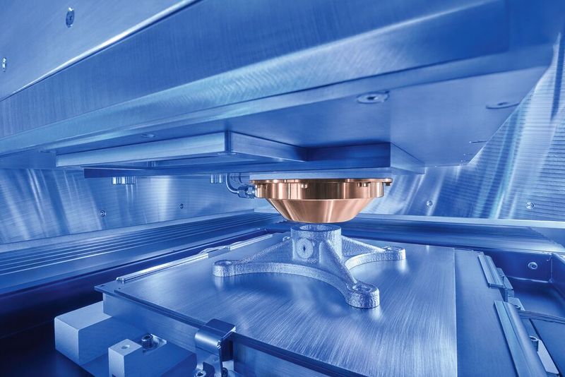 Neben den Messepremieren informiert Grob auch über die Bereiche «Additive Fertigung» ... (Bild:Grob-Werke GmbH & Co. KG)
