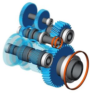 Kisssys ist ein Systemaufsatz zu Kisssoft, mit dem komplette Getriebe und Antriebsstränge modelliert werden können.