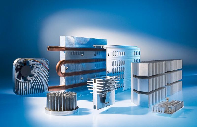 Neben modularen Hochleistungskühlkörpern für Frequenzumrichter umfasst das CTX-Produktportfolio u.a. applikationsspezifische Flüssigkeits-, Profil-, Druckguss- und Leiterplattenkühlkörper sowie Kühllösungen für LEDs, SMD-Bauteile und Embedded-Systeme. (CTX Thermal Solutions)
