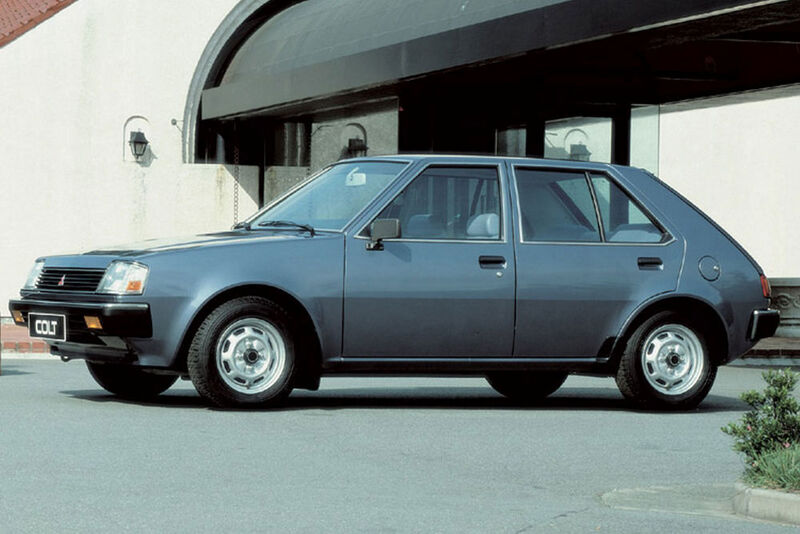 Ab 1978 hatte Mitsubishi die erste Generation des Colt ohne den Zusatz 1100 im Angebot. (Mitsubishi)