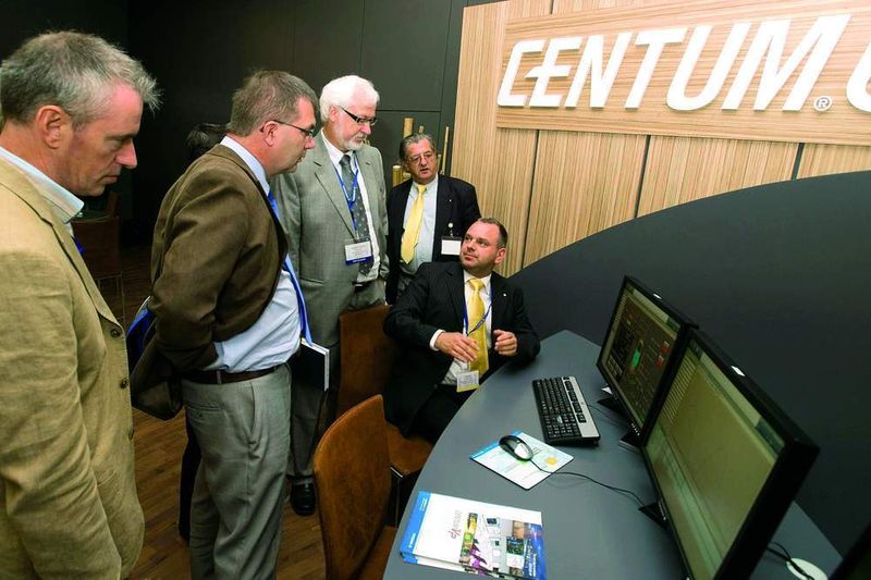 The main highlight was the new Centum VP. (Archiv: Vogel Business Media)