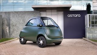 Astara will ein Abo für den Microlino anbieten. (Bild: Microlino/www.mikelprieto.com)