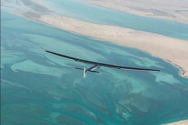 Solar Impulse 2: Erste Etappe, Abu Dhabi (Vereinigte Arabische Emirate) nach Muscat (Oman) (Bild: Solar Impulse)