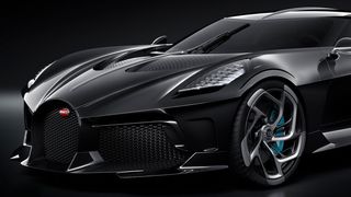 Steht laut Medienberichten bald in Cristiano Ronaldos Garage: der Bugatti „La Voiture Noire“. (Bugatti)