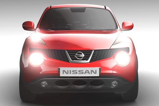 ... wie das Gesicht des neuen Kompakt-SUV. (Archiv: Vogel Business Media)