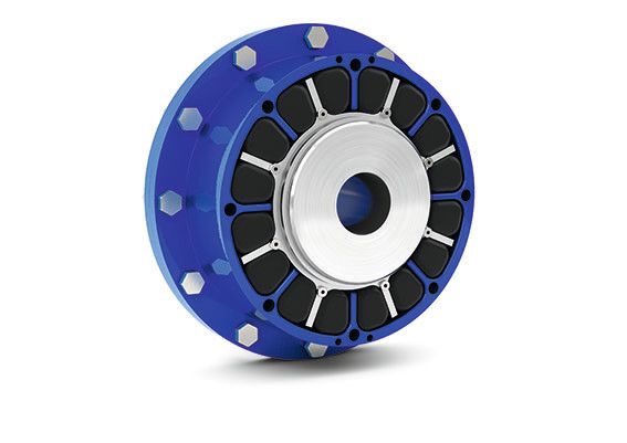 Offene Voith CT-P Kupplung für Rollgangsantriebe und Pilgerwalzwerke. (Bild: Voith)