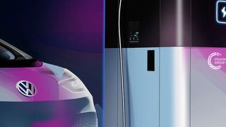 Ab dem kommenden Jahr will Volkswagen in Hannover mobile Schnelladesäulen produzieren. (Volkswagen)