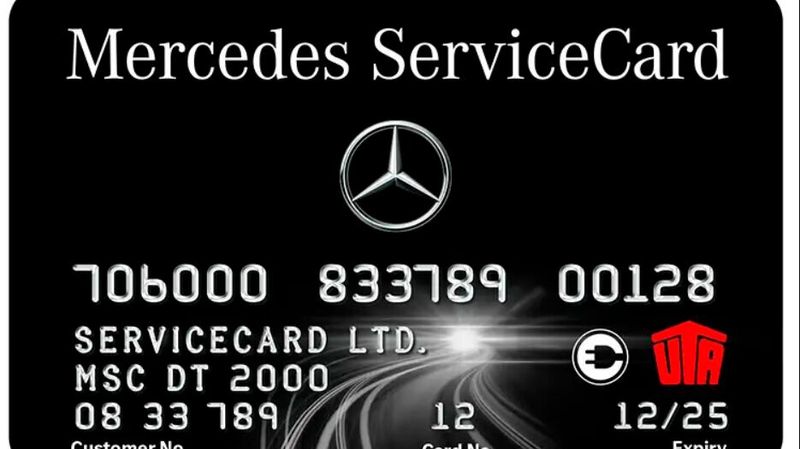 Mit der Mercedes ServiceCard Ladekarte bekommen Fahrer eines Batterie-elektrischen Mercedes-Benz Trucks Zugriff auf UTA Edenreds Netz für öffentliches Laden.(Bild:  UTA Edenred)